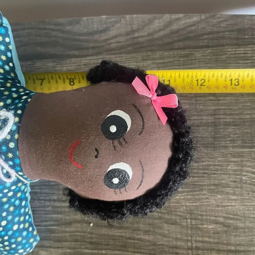 Handmade Salvation Soft Cloth Doll Toy Bead Necklace & Wordless Book Color Code